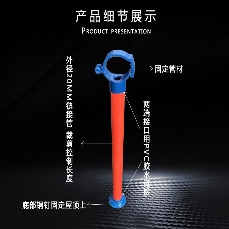 PVC通用给水吊卡20 25 324050可调节管卡PPR瓦斯枪底座抱箍固定器图片