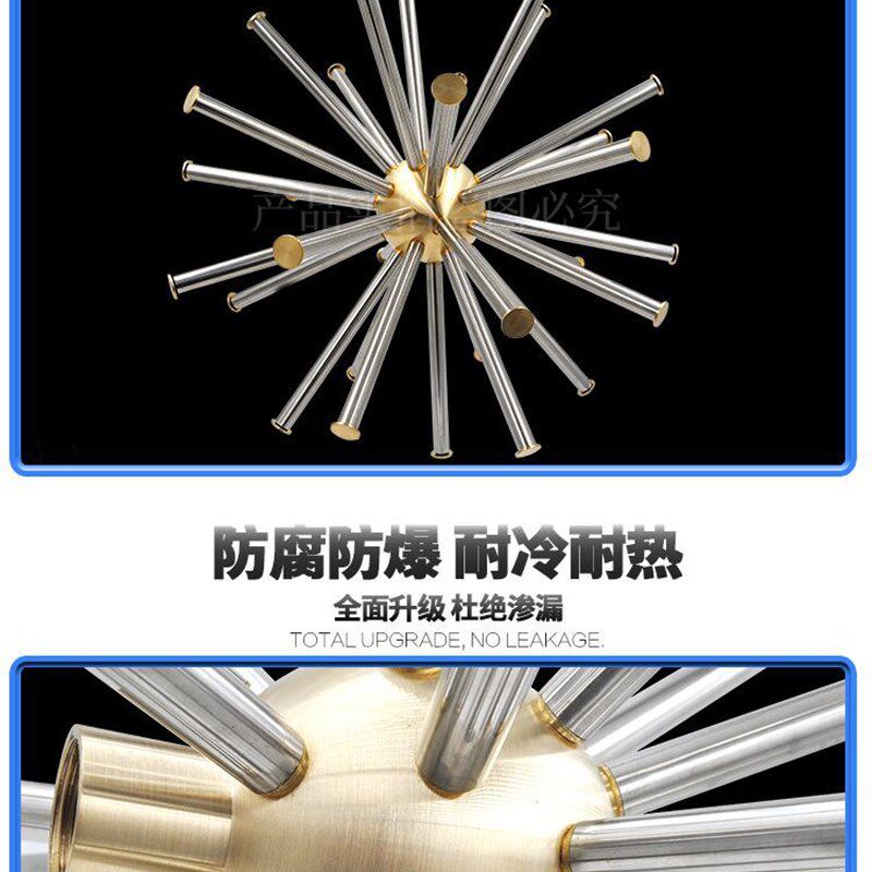 水晶球喷泉喷头 蒲公英喷头喷水池水景景观造型水喷泉喷头1寸2寸