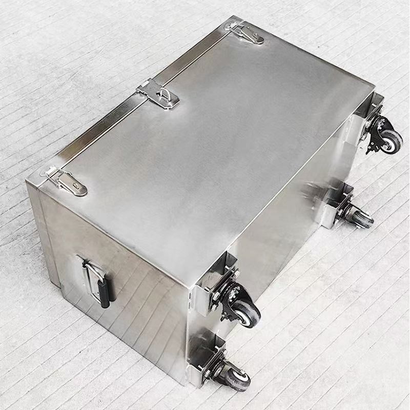 不锈钢工具箱大号防水家电维修工程机H械皮卡车储物箱加厚箱子定