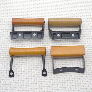 木头铁锅锅炒锅把手耳朵烫手柄配件耳朵把手木头炒勺替换炒菜锅