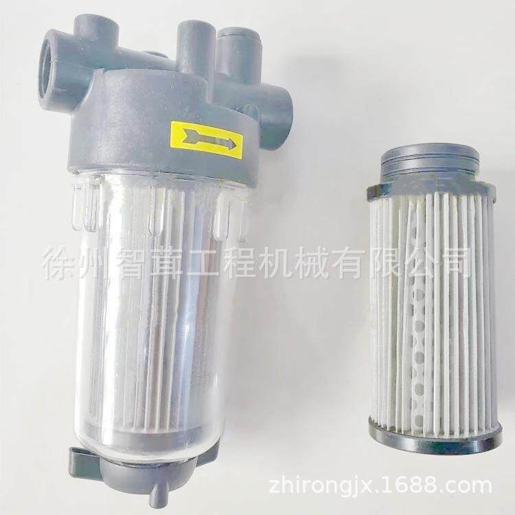 徐工XS265 303K压路机洒水过滤器 水泵水箱滤网 配件