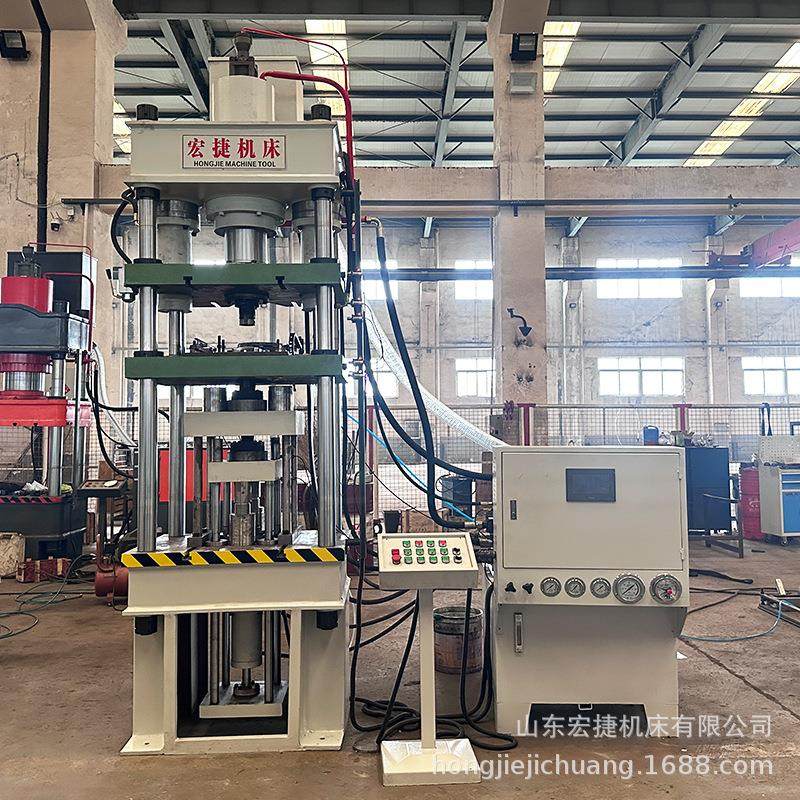 四柱液压机100T粉末成型液压机汽车水箱成型油压机厂家直供