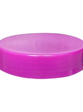 密封罐玻璃瓶泡酒玻璃瓶紫色盖子泡菜坛子空瓶子方格梅酒瓶内外盖