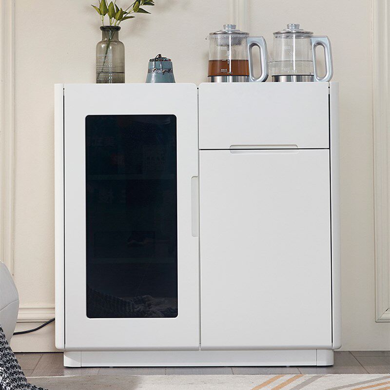 笛浪202d5新款茶吧机置物柜一体柜家用饮水机全自动实木轻奢餐边