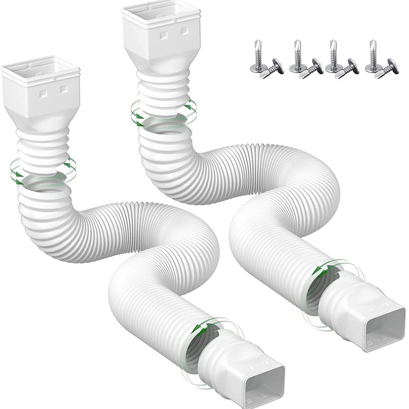高档房屋伸缩排水管沟水 5w米水管室外式排水管雨延长软管 排污管
