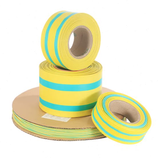 12接国标内卷 阻热缩管0保径Ф黄 热缩管环12mm10地 M燃/用 绿