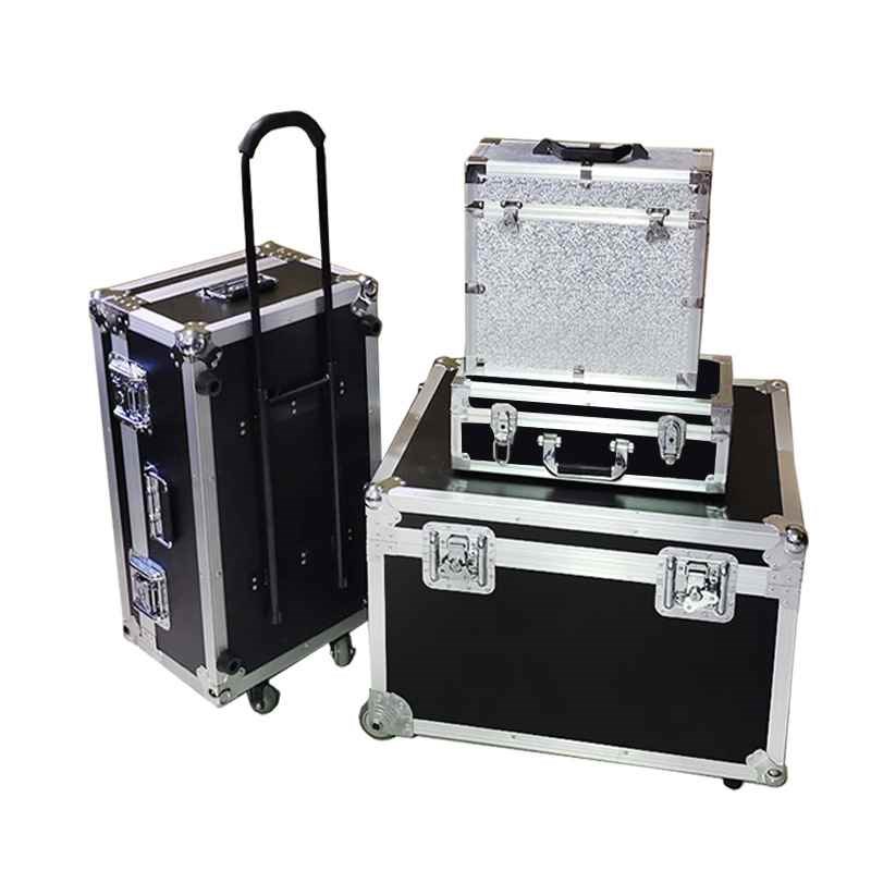【折扣】铝箱定做铝合金航空箱定制EVA海绵内衬开槽定工具箱仪器