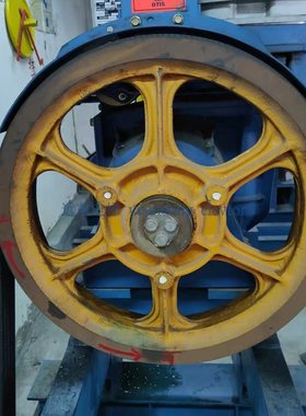 o*i0电梯斯电梯s的VA*轮t310曳引13T主机奥3电梯配件16 705轮曳引