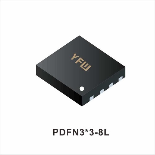中低压MOS管 YFW60P02NF  PDFN3*3  封装印字YFW 60P02NF YFW/佑