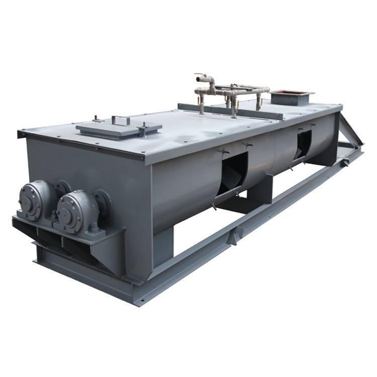 重型粉尘加湿机单轴干粉搅拌机电动输送灰尘卧式设备生产厂家