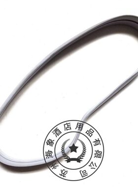 配件水洗地机洁亮边胶条 盘防溅刷原装皮洗地机裙3ASC边挡围条超