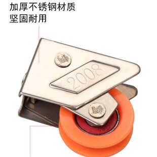2008型铝合金推拉窗滑轮 888型窗扇轮子2078型推拉窗户下轨道滚轮