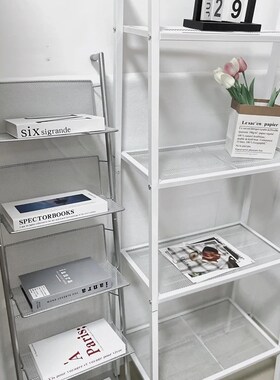 加高五层置物架厨房储物架客厅置物架收纳架化妆品层架落地书架子