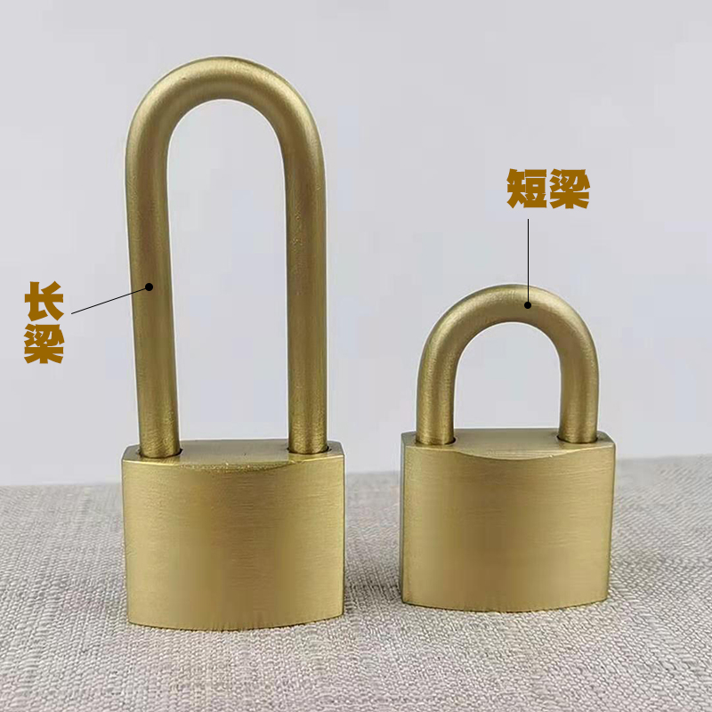 全铜家用铜锁户外防雨q防水防锈老式纯铜挂锁防盗门锁单开仿古小