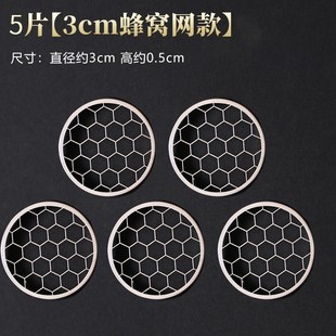 防火棉小祥云香炉无粘粉香盘香架不锈钢香K炉垫家用室内香座防火