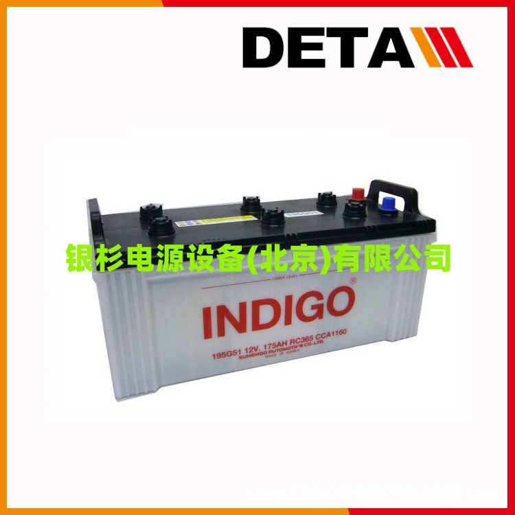 韩国INDIGO蓄电池105D31L 12V100AH测量设备应急照明电源