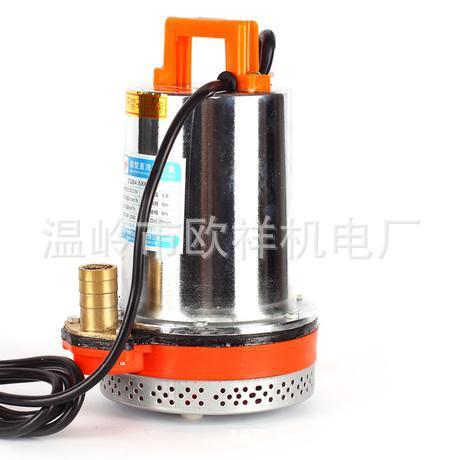 家用农村灌溉直流不锈钢潜水泵12 24 48 60V直流潜水泵电瓶电动车