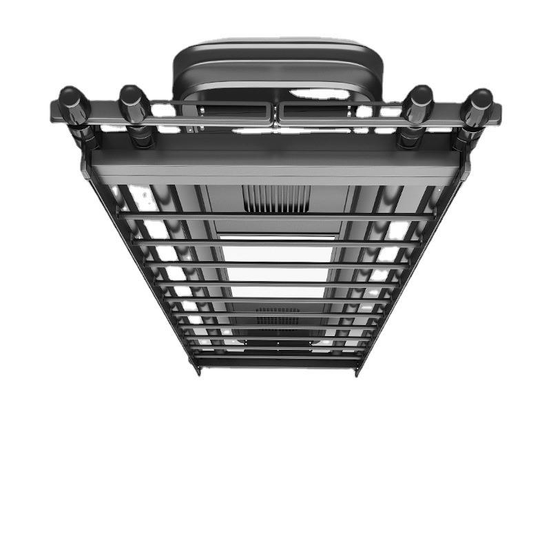 智能电动晾衣架遥控升降晒衣架阳台双杆自动家用凉衣架烘干伸缩杆