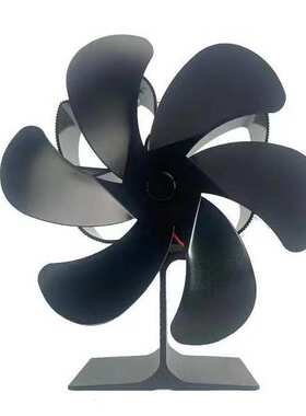 LT370蝴蝶大工字6叶165跨境货源热动力风扇壁炉风扇Stove Fan自启