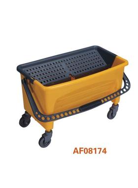 白云AF08174长方清洁桶42升拖把桶挤水压水桶榨水桶保洁装水桶