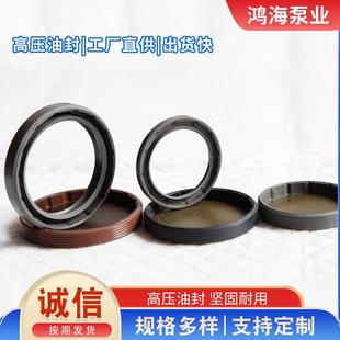 耐高温高压液压支架齿轮泵密封圈油泵密封机械骨架油封高压密封
