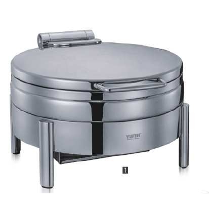 YUFEH宇辉 6060长方形液压翻盖可视自助餐炉电加热保温炉布菲炉