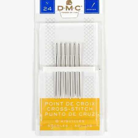 1771 DMC Cross stitch needles Round End 圆头十字绣针 一包12