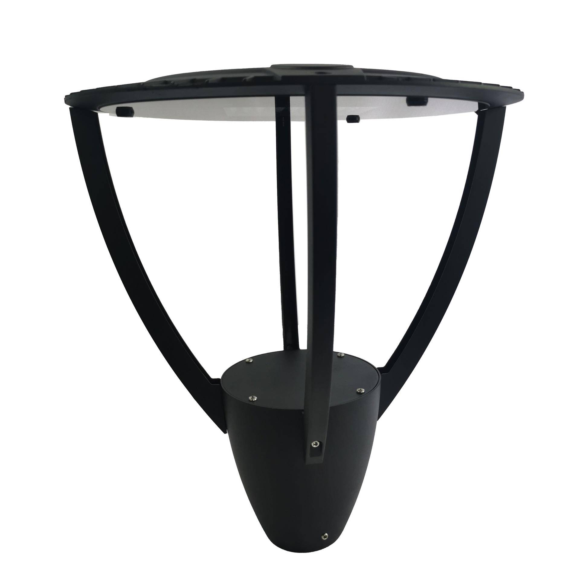 led庭院灯灯头户外公园别墅30W40W50W60W景观灯具76孔安装3.5m3m