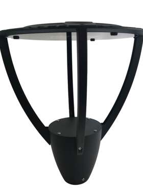 led庭院灯灯头户外公园别墅30W40W50W60W景观灯具76孔安装3.5m3m