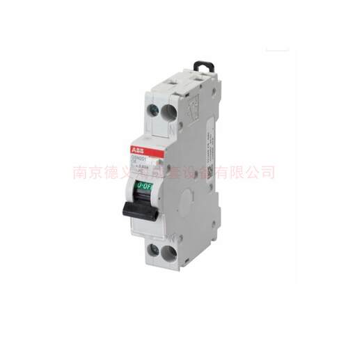 ABB空气开关 GSN201 单模数电子式剩余电流动作断路器 6A-25A