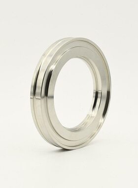 不锈钢三通板真空卡钳内弯头30SIS法兰 O6I焊04O16OO3SS II盲