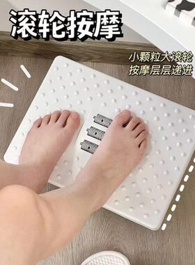 脚放垫脚蹬腿踩搁子脚下神器跷二板脚桌郎办公室脚踏凳防儿童钢琴