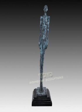 铜92A2抽象酒店工艺品家居办公室人物桌面摆件女子EP雕欧式包邮