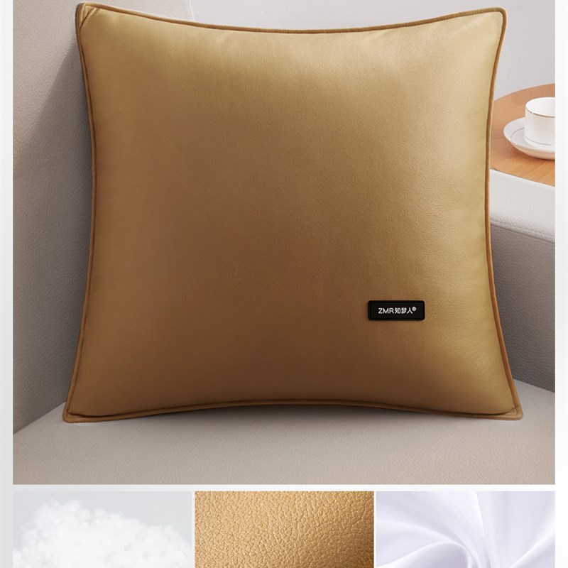 科技布抱枕沙发客厅靠枕r靠垫大号抱枕套不含芯轻奢床头靠垫套枕