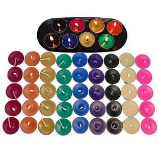 圆形铝壳蜂蜡蜡烛浪漫求婚表w白创意酒店生日茶蜡香薰煮茶小蜡烛