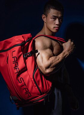 98男LS0之星0拉干湿分离健身背包勇士双肩大容量劳运动背包女背包