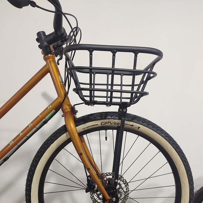 车筐车篓前e车筐前货架自行车货筐轻便买 菜铝合金货架