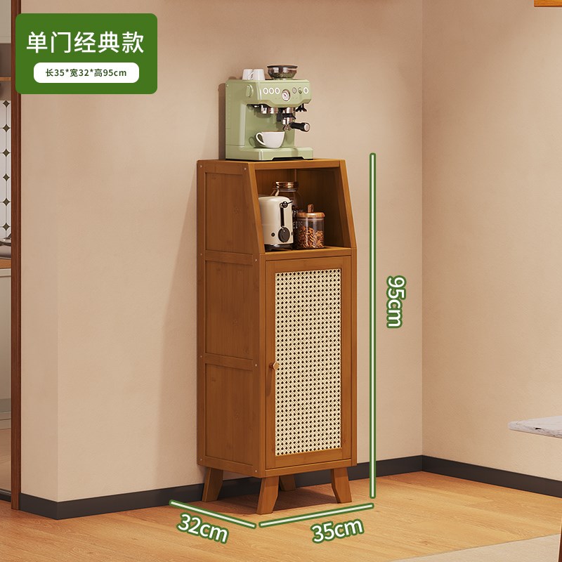岛台柜单独移动中l古风厨房茶吧一体餐边柜小户型吧台咖啡机置物