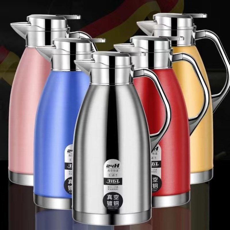 316不锈钢保温壶家用r热水壶学生宿舍暖壶大容量高档办公室热水瓶