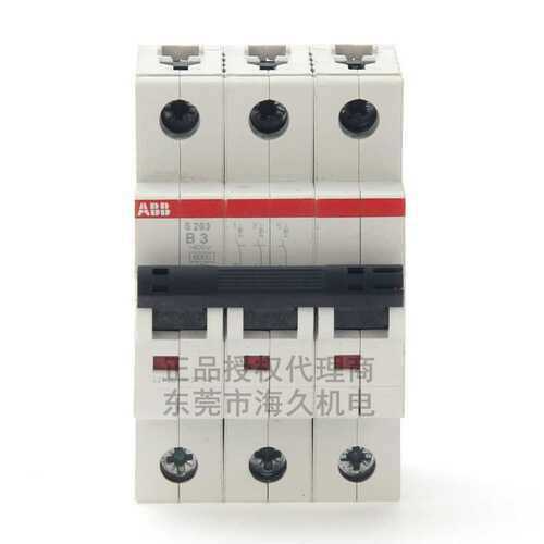 ABB低压开关S200系列交流断路器S203-C6;2CDS253001R0064