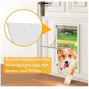 宠物门帘家用磁性挡风磁吸自吸免打孔可更换门洞柔软门片自由出入