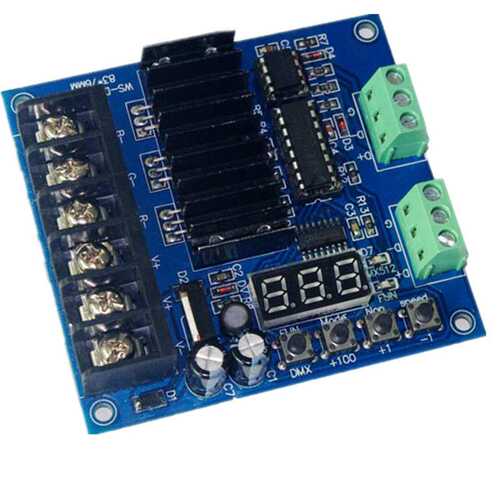 新款WS-DMX-D3CH解码器 dmx512控制器 灯条解码器 现货
