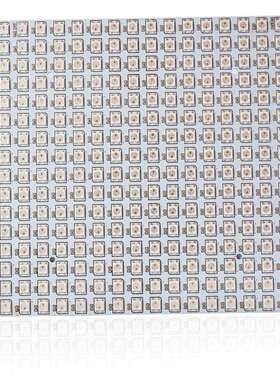 柔性 全彩RGB 像素屏 WS2812B SK6812 点阵显示屏8x32 16x16 8x16