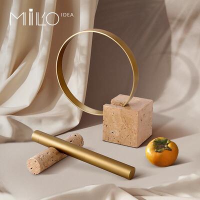 米洛思维现代简约艺术摆件客厅玄关柜酒柜电视柜样板间创意轻奢家