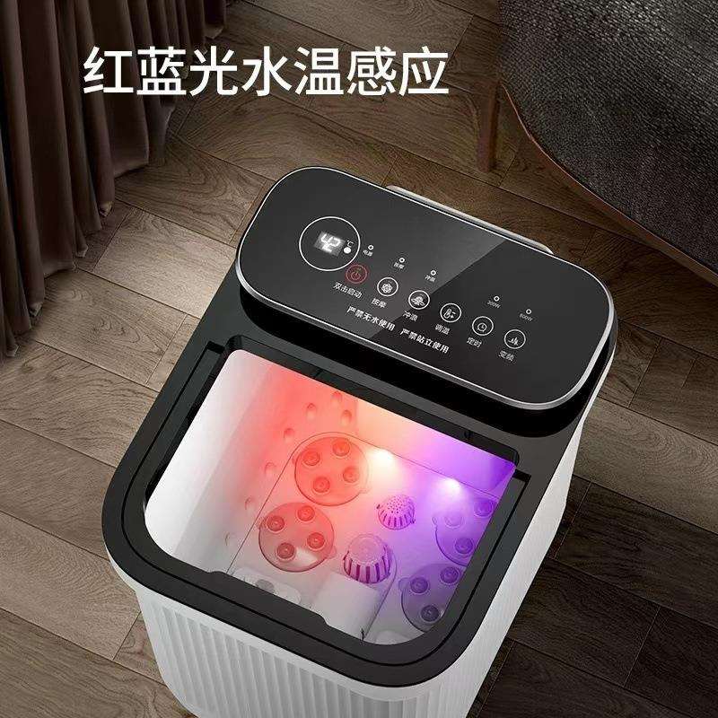 泡脚桶全自动加热恒温电动按摩洗脚盆家用智能全自动熏蒸足浴器