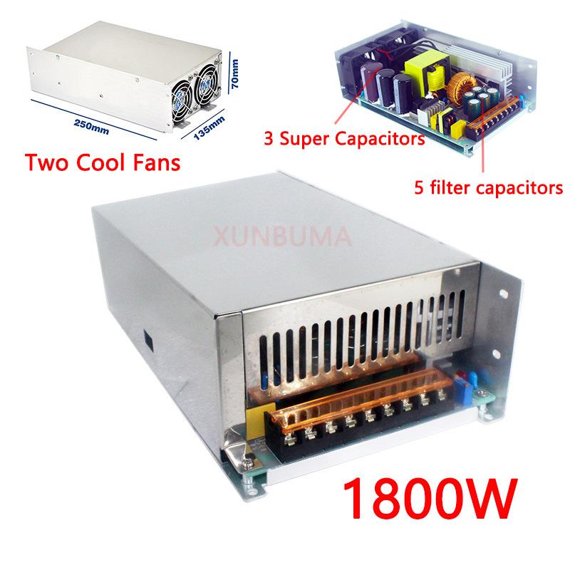 1800W12V15V18V20V24V27V30V36V40V48V50V60V70V80V110V开关电源