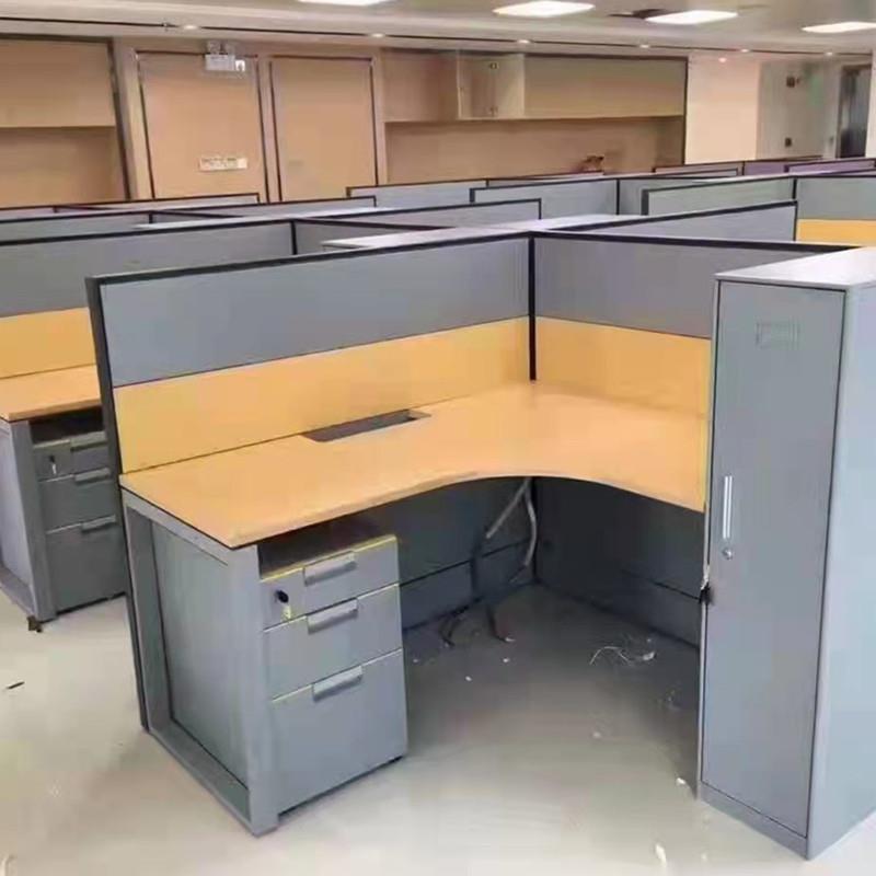 钢制办公卡位钢质办公屏风工作站工作中心系统办公台售后