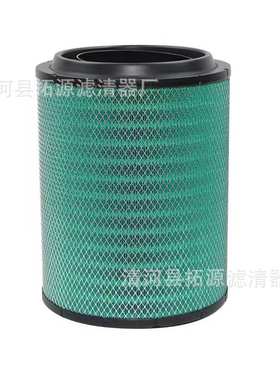 K3543适配新款JAC江淮格尔发A5W空滤重卡480马力 K5W空气滤芯3443