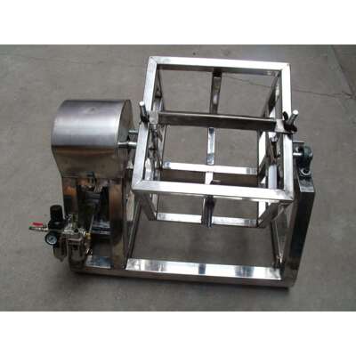 东莞鹏鲲气动摇摆机设备厂 整机保两年化工涂料防爆式气动摇摆机