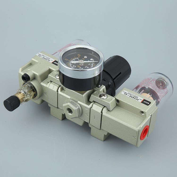气动油水分离器气泵空气过滤器排水气源处理器三联件AC2000-02